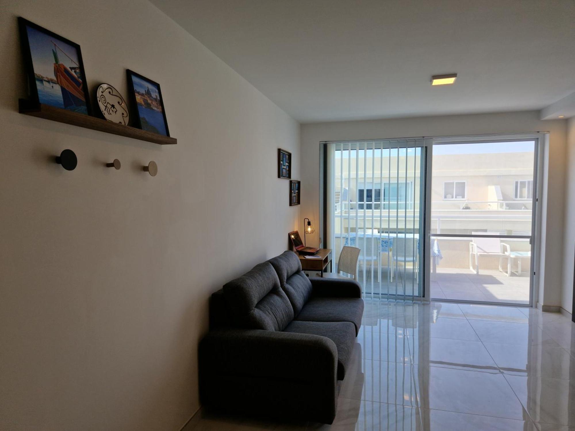 Апартаменти Sea View New Penthouse Terrace & Garage Parking Сент-Полс-Бей Екстер'єр фото